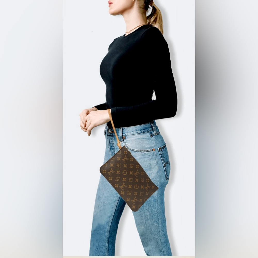😍2019 Neverfull Pouch😍 Louis Vuitton Neverfull GM /MM Monogram Pouch